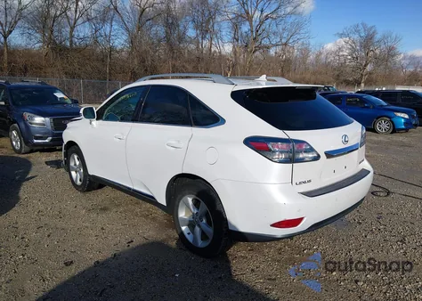 2012 Lexus Rx 350 z USA, uszkodzony, nr VIN 2T2ZK1BA3CC084057